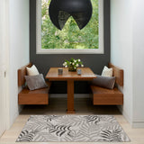 nourison garden oasis goa01 grey rug