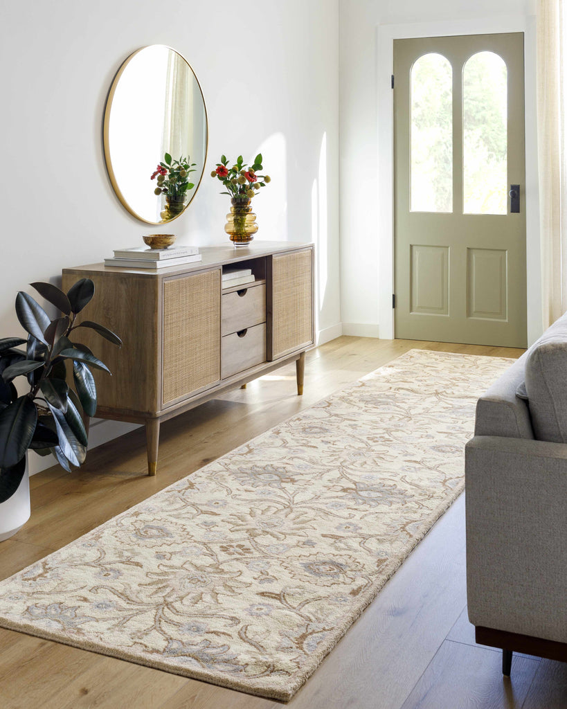 Hauteloom Avery AVER Taupe Hand Tufted Wool Rug