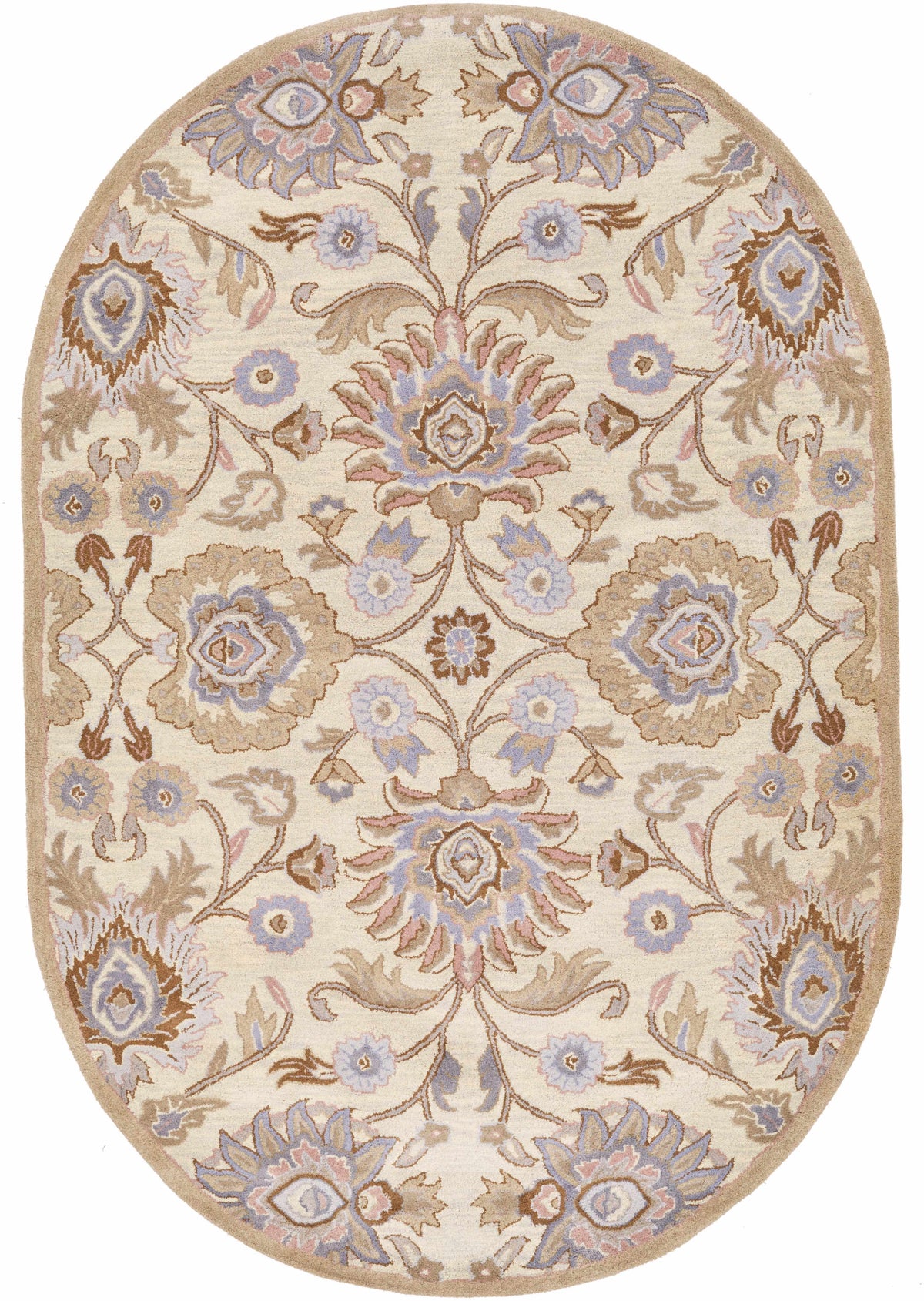 Hauteloom Avery AVER Taupe Hand Tufted Wool Rug