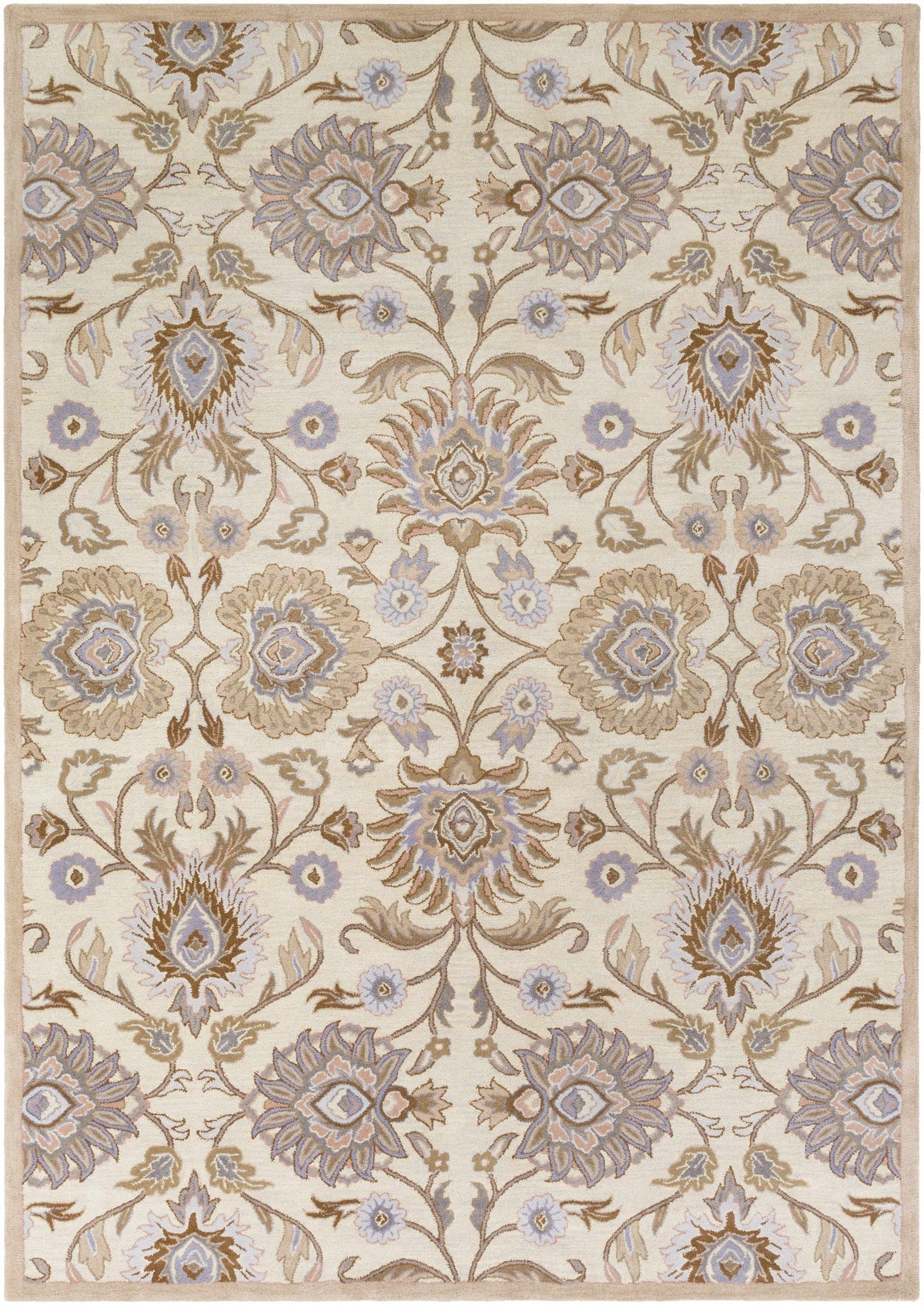 Hauteloom Avery AVER Taupe Hand Tufted Wool Rug