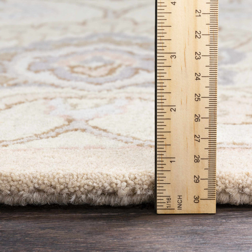 Hauteloom Avery AVER Taupe Hand Tufted Wool Rug