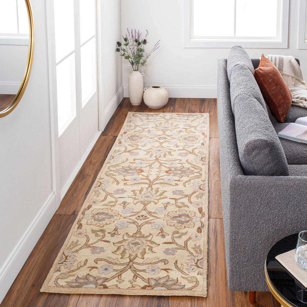 Hauteloom Avery AVER Taupe Hand Tufted Wool Rug
