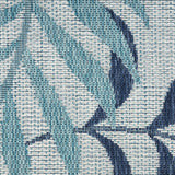 nourison garden oasis goa01 blue rug
