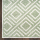 nourison care free caf03 green rug