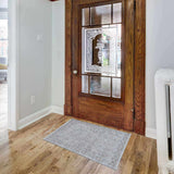 Hauteloom Albuquerque ALBUQ Light Gray Machine Made Polyester Rug