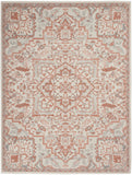 nourison elation etn10 ivory brick rug