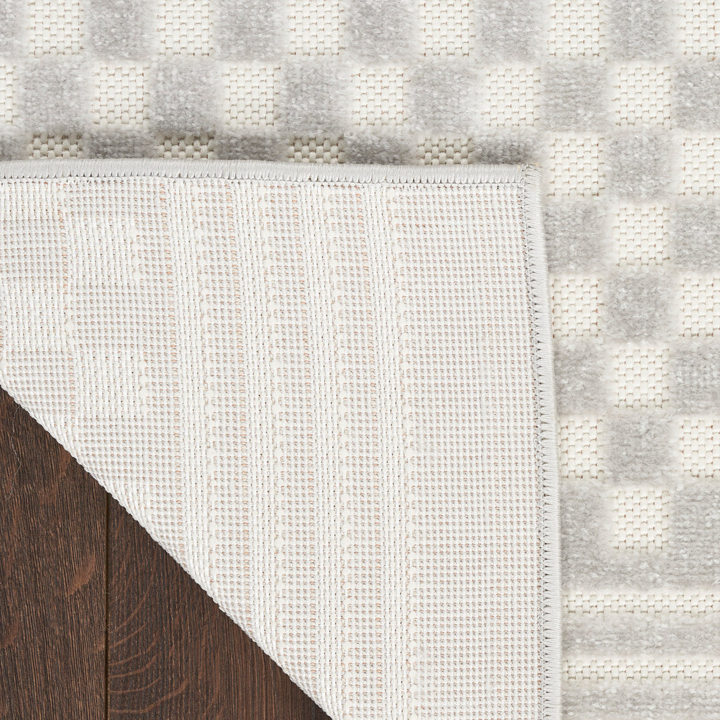 nourison care free caf02 light grey rug