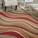 nourison sale somerset st81 multi rug