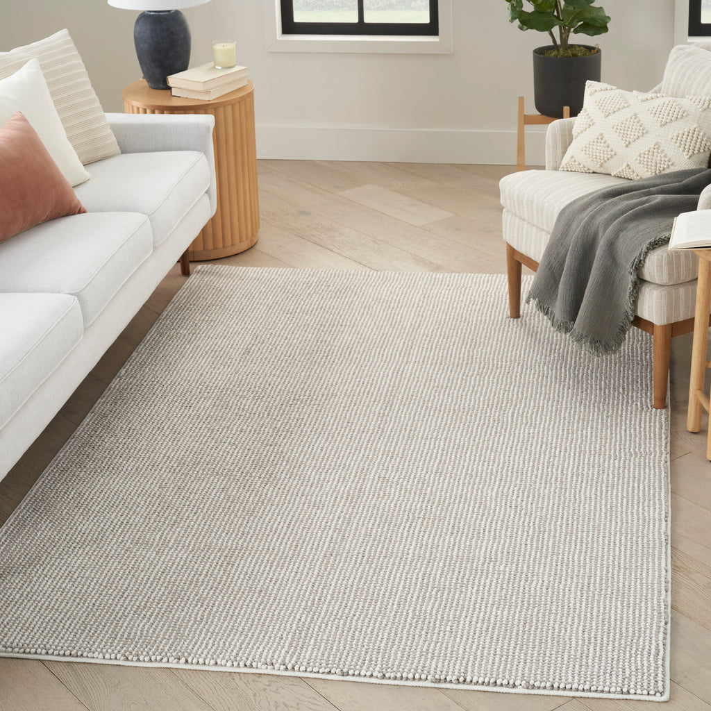 nourison natural texture ntx01 ivory mocha rug