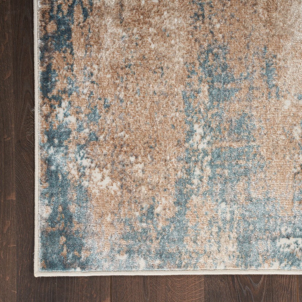 nourison glitz glz06 taupe multi rug