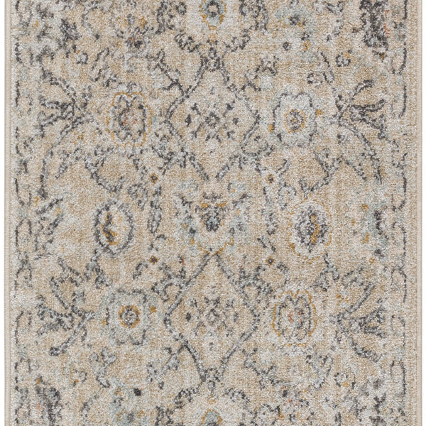 nourison oushak home ous01 cream rug