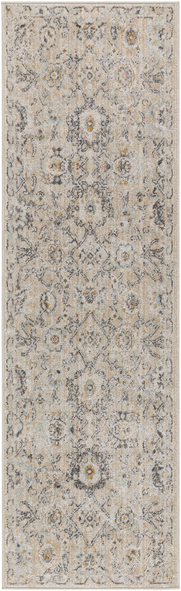 nourison oushak home ous01 cream rug
