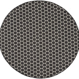 nourison twist reversible tws01 black rug