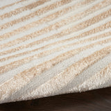 nourison brushstrokes bsk04 beige silver rug