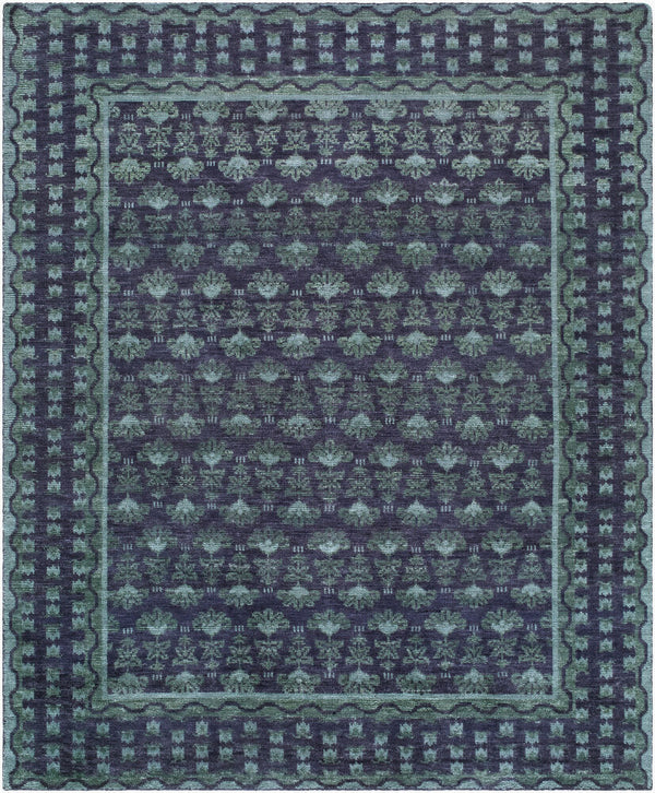 surya azule aze 2300 forest green rug