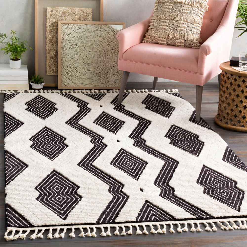 livabliss azilal azi 2300 black rug