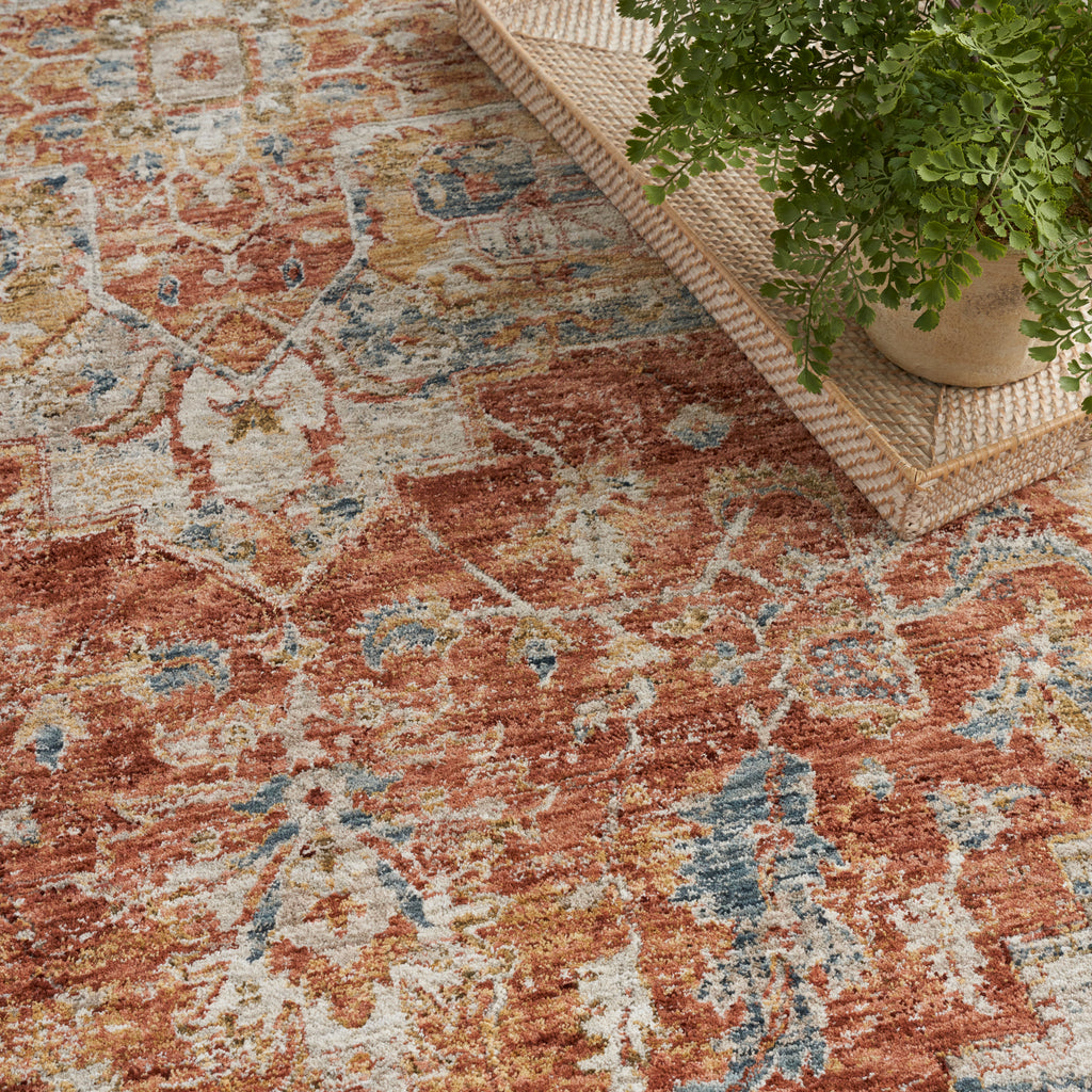 nourison sahar shr06 ivory multicolor rug