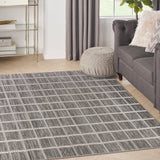 nourison serenity home srh05 grey ivory rug