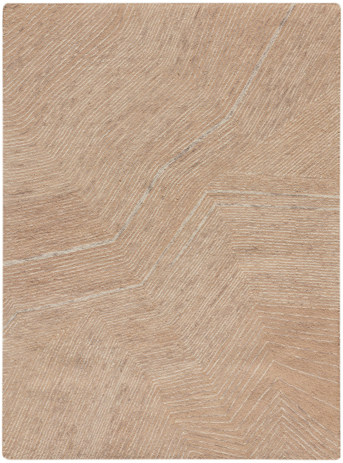 nourison pure angles ang01 camel rug