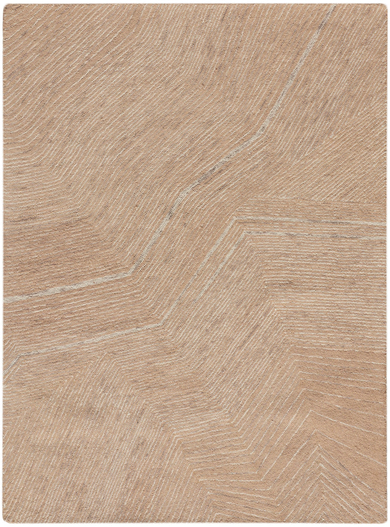 nourison pure angles ang01 camel rug