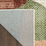 nourison nordic nrc18 beige multi rug