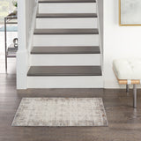 nourison elation etn05 ivory grey rug