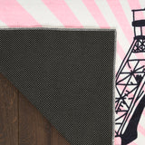 nourison imagination ima17 pink rug