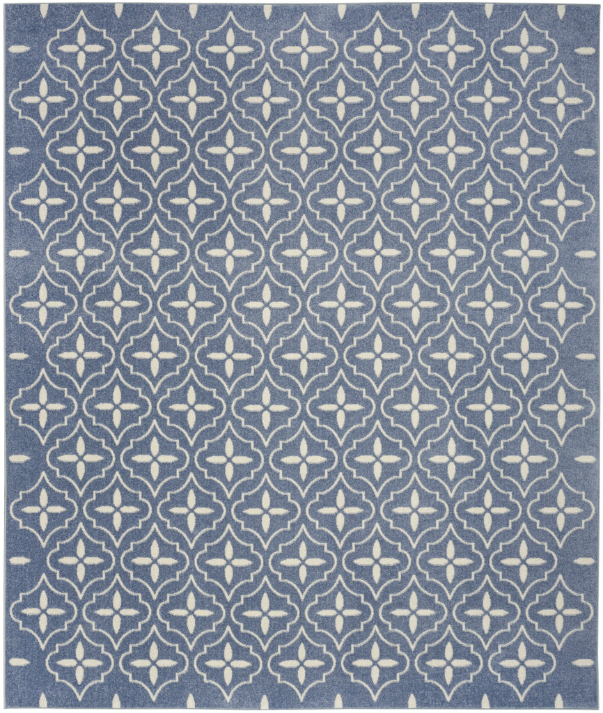 nourison nourison essentials nre04 blue ivory rug
