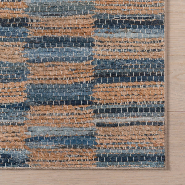 dash albert teahouse da2388 blue machine washable polyester rug