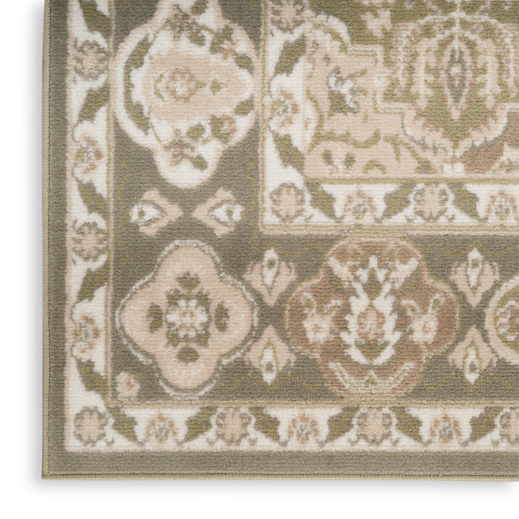 nourison grafix grf31 green rug