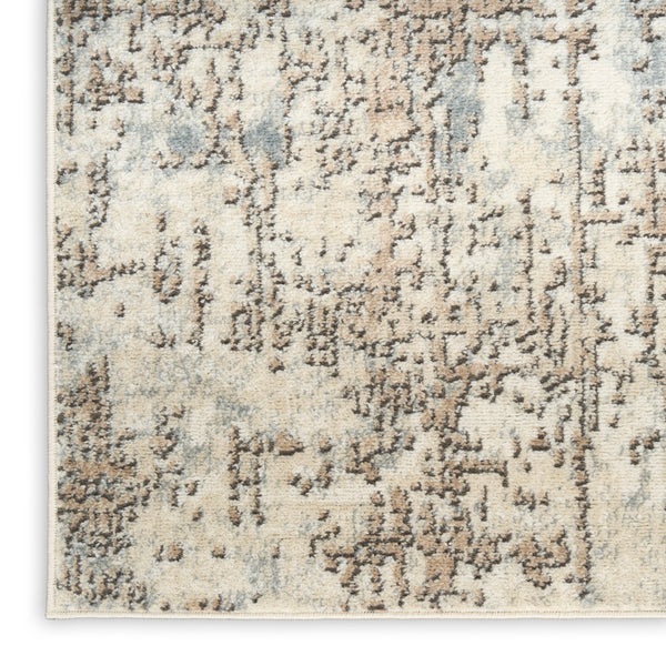 nourison quarry qua17 ivory beige rug