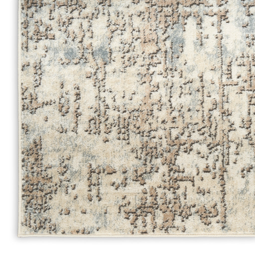 nourison quarry qua17 ivory beige rug
