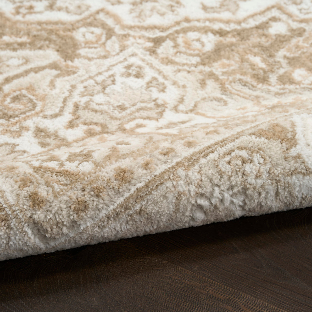 nourison dekor dek08 ivory taupe rug
