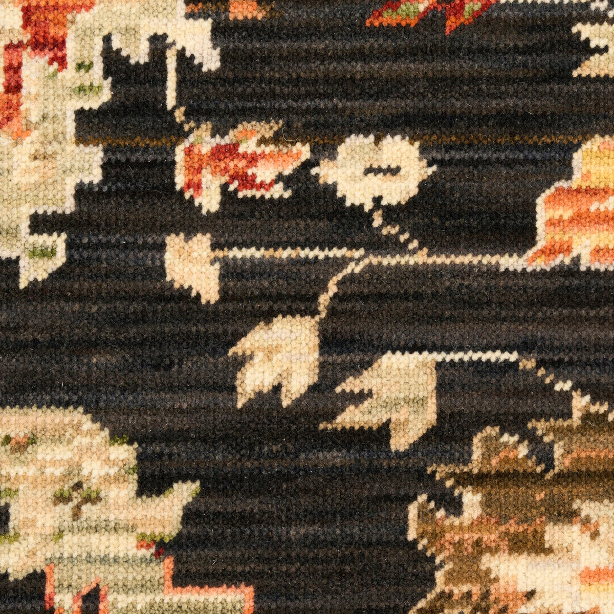 nourison antique bloom anb01 black rug