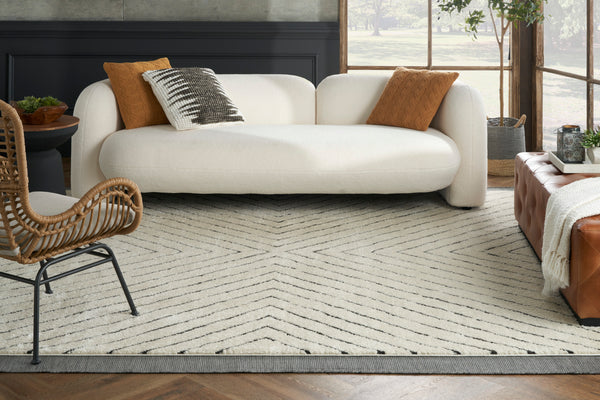 nourison modern comfort mnc01 ivory black rug