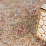 nourison sahar shr01 rust rug