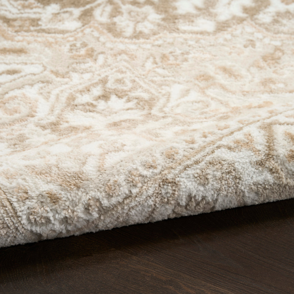 nourison dekor dek08 taupe ivory rug