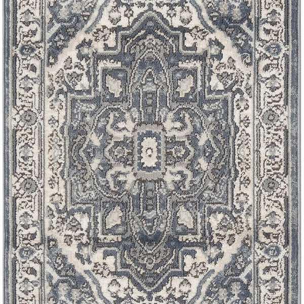 nourison quarry qua18 navy ivory rug