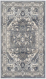 nourison quarry qua18 navy ivory rug