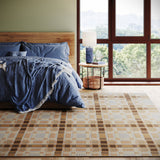 dash albert capri da2435 tan woven flatwoven polypropylene rug