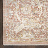nourison antique fusion anf03 brick rug