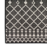 nourison positano pos02 black rug