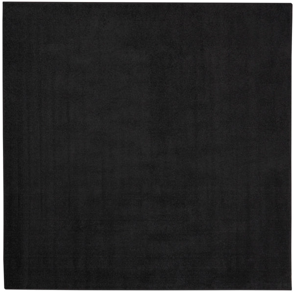 nourison nourison essentials nre01 black rug