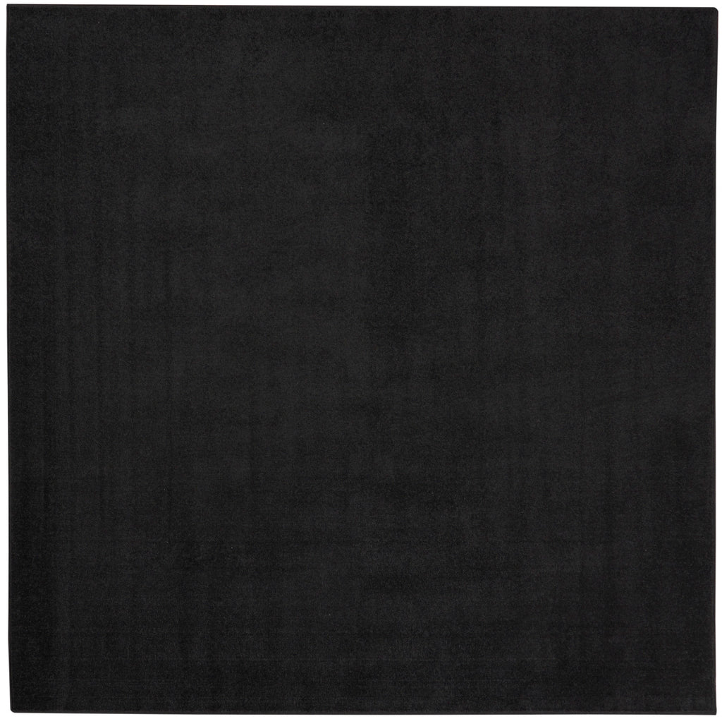 nourison nourison essentials nre01 black rug