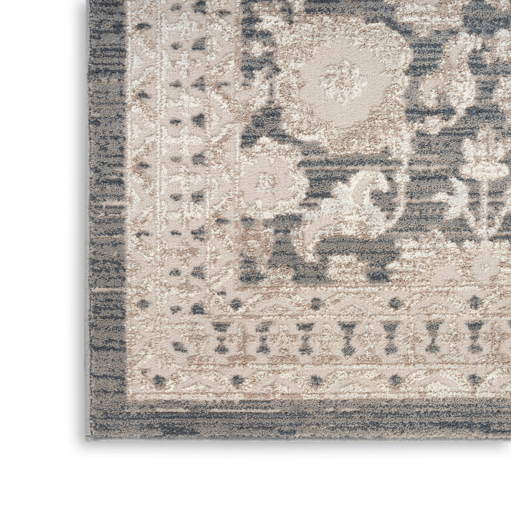 nourison eco cycle ecy02 charcoal rug