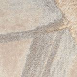 nourison brushstrokes bsk01 beige grey rug
