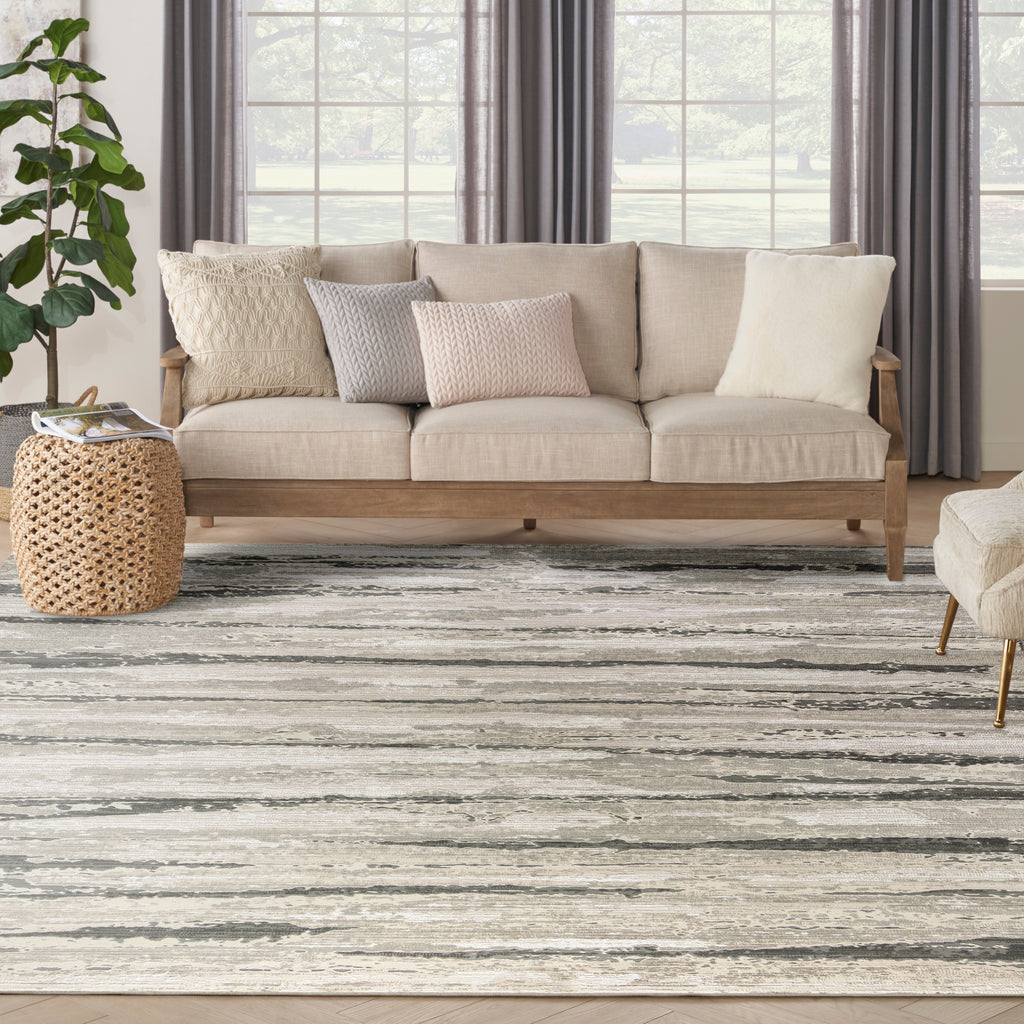 nourison sustainable trends sut03 ivory multicolor rug