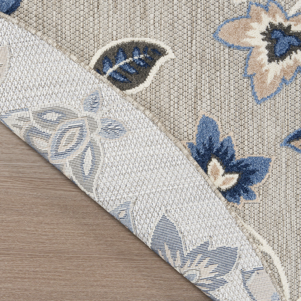 nourison aloha alh31 blue grey rug