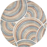 nourison astra machine washable asw08 ivory multicolor rug