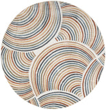 nourison astra machine washable asw08 ivory multicolor rug